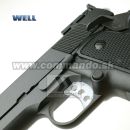 Airsoft Pistol Well 1911B Gas GBB 6 mm