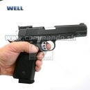 Airsoft Pistol Well 1911B Gas GBB 6 mm