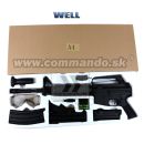 Airsoft Well A4 M4 Manual ASG 6mm