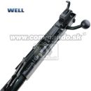 Airsoft Sniper Well L96 MB4403D Black Set ASG 6mm