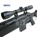 Airsoft Sniper Well MB4406D JNG90 BORA Set ASG 6mm