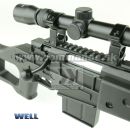 Airsoft Sniper Well MB4409D 3-9x40 Set ASG 6mm