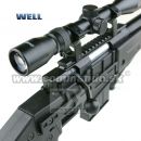Airsoft Sniper Well MB4409D 3-9x40 Set ASG 6mm