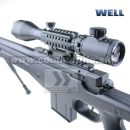 Airsoft Sniper Well L96 MA 4401D 3-9x40 Set ASG 6mm