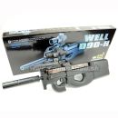 Airsoft Well D90H + Silencer AEG 6mm