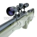 Airsoft Sniper Well L96 MB01 Olive Set ASG 6mm