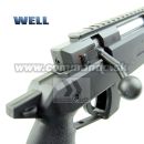 Airsoft Sniper Well G22 MB04D Black Set ASG 6mm