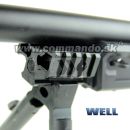 Airsoft Sniper Well G22 MB04D Black Set ASG 6mm