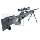 Airsoft Sniper Well L96 MB08 Black Set ASG 6mm