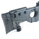 Airsoft Sniper Well L96 MB08 Black Set ASG 6mm