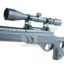 Airsoft Sniper Well MB10D Black Set ASG 6mm