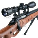 Airsoft Sniper Well MB10D Wood Set ASG 6mm