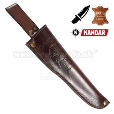 Kožené púzdro Hunter FIN na nože s pevnou čepeľou Kandar