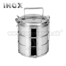 Orion obedár Nerez Stainless Steel 3 x 1000ml