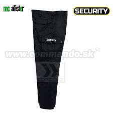 BDU Nohavice SECURITY McAllister, čierne-black