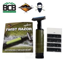 Výsuvný holiaci strojček + 5 hlavíc BCB Twist razor