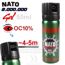 Gélový slzný sprej NATO Defense Red Pepper Gel Kaser 50ml, green Obranný slzný sprej NATO Defense Red Pepper Gel Kaser 50ml, green