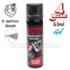 Sprej na medvede GRIZZLY 4milion obranný sprej 63ml