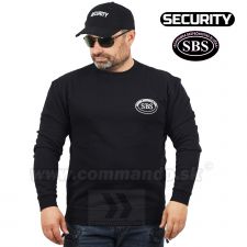 Security SBS Mikina s bielou výšivkou Essential