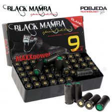 Poplašný náboj Black Mamba Blank MAXXpower 9mm PAK 50ks