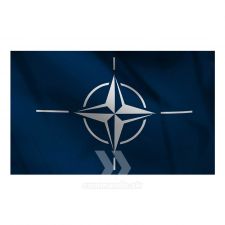 Zástava NATO vlajka N.A.T.O.