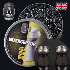 Diabolo BSA Master INTERCEPTOR 4,5mm 450ks 0,49g