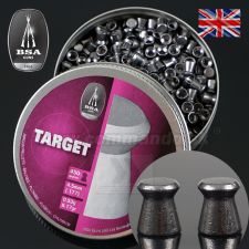 Diabolo BSA TARGET 4,5mm 450ks 0,53g