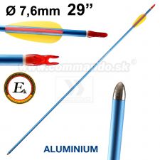Šíp hliníkový 29" tupý hrot pre luk Ø7,6mm 1ks Aluminium Arrow