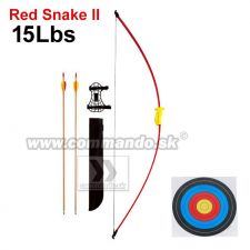 Luk Recurve Reflex Red Snake II 15 Lbs Set