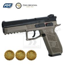 Airsoft Pistol CZ P-09 DUTY Black + Noir, Case Gas GBB 6mm