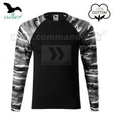 Unisex tričko Camouflage Urban s dlhým rukávom