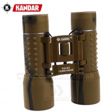 Ďalekohľad KANDAR® HD Compact 32x42 Binocular Dark Earth