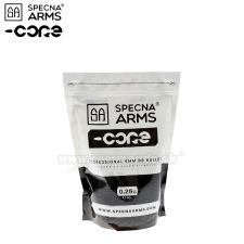 Specna Arms Core BB Series 0,25g 2000ks BB guličky White 6mm