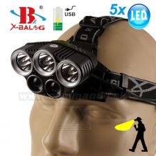 Čelovka X-Bal Trilobit USB Headlamp 20124