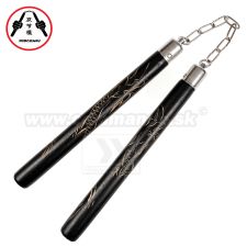 Nunčáky Black 253 King Dragon Wood Nunchaku