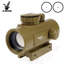 Kolimátor JS-Tactical 1x40GRD Tube Tan Dot Sight