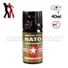 Obranný sprej NATO Pepper Spray Kaser Slzný sprej