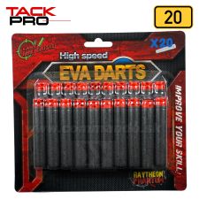 EVA DARTS 20ks nábojov Soft Bullet Gun