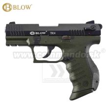 Plynovka BLOW TR34 Zelená 9 mm P.A.K. čierna