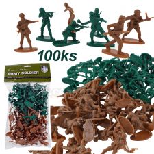 Vojačikovia na hranie 50 + 50 panáčiky Army Soldiers