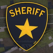 3D nášivka PVC SHERIFF