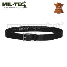 MIL-TEC® kožený opasok 90-140 cm čierny Mens Belt