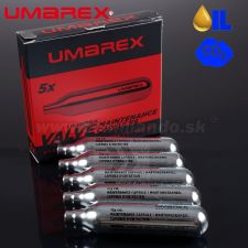 Údržbové CO2 bombičky UMAREX 5ks CO2 + Oil Valve Maintenance