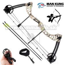 Luk kladkový AURORA 55Lbs Compound Bow camo