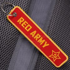 RED ARMY RBF prívesok kľúčenka Remove Before Flight