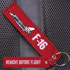 F-16 Remove Before Flight RBF prívesok kľúčenka