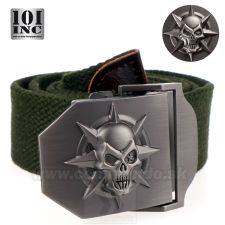 Phantom Skull Star Tactical Belt opasok OLIV GREEN