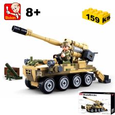 Stavebnica SLUBAN modelu 8x8 terénneho útočného vozidla M38-B0751