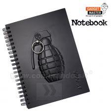 Notebook Granat papierový zápisník AF-001G GearMeUp