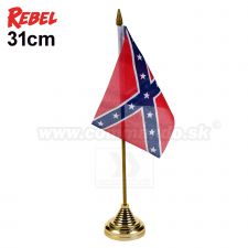Zástava REBEL južanská stolová Fosco Flag